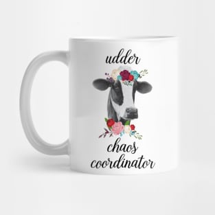 Udder Chaos Coordinator Cow Heifer Mug